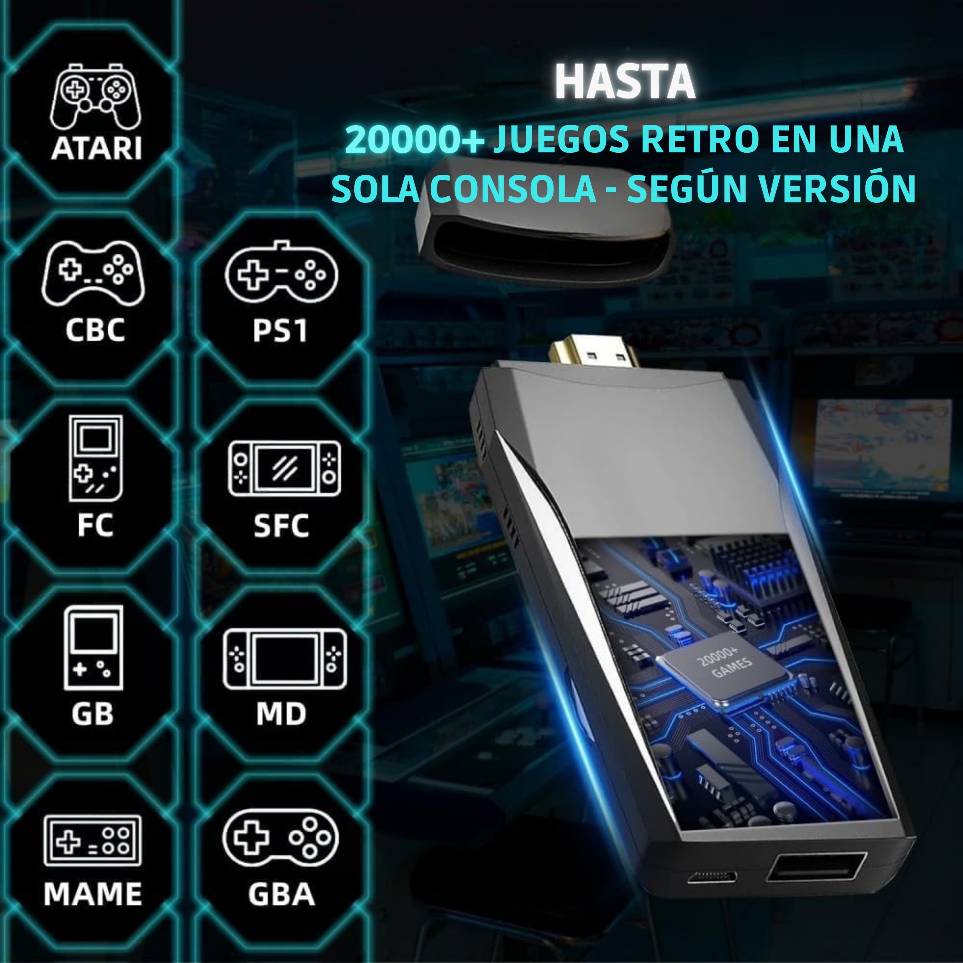 Consola de Videojuegos Retro